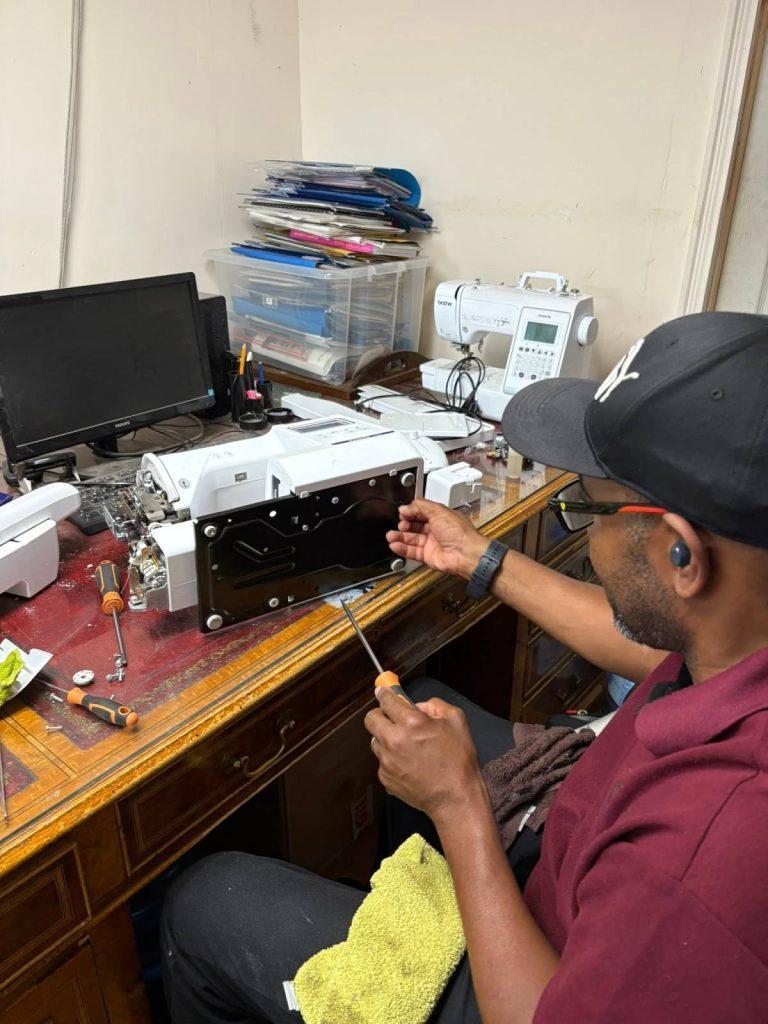 sewing machines Hope After Fire and Smoke Damage