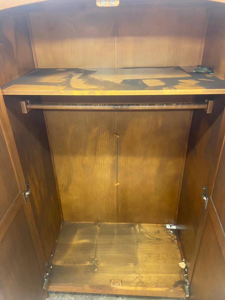 wardrobe Hope After Fire and Smoke Damage